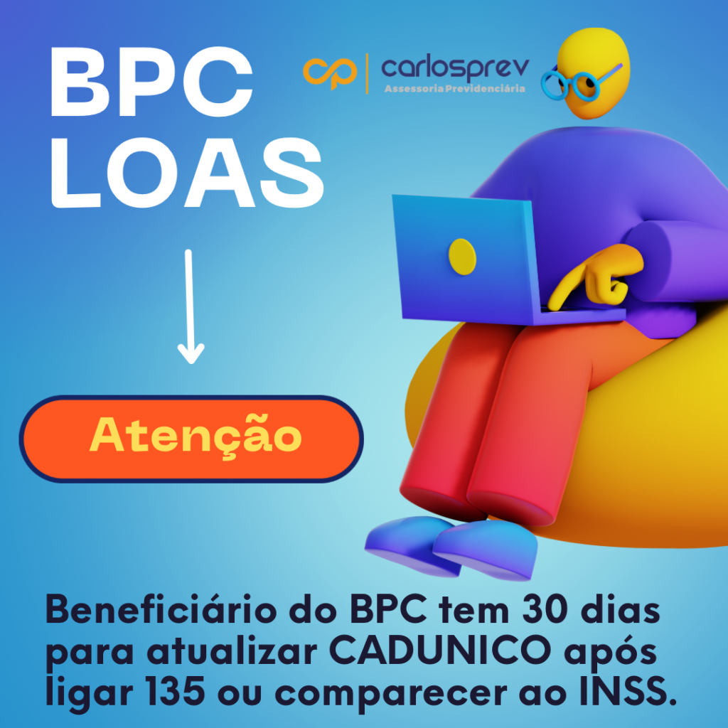 Beneficiários de BPC têm data-limite para atualizar o CadÚnico após ligar no 135 ou comparecer ao INSS