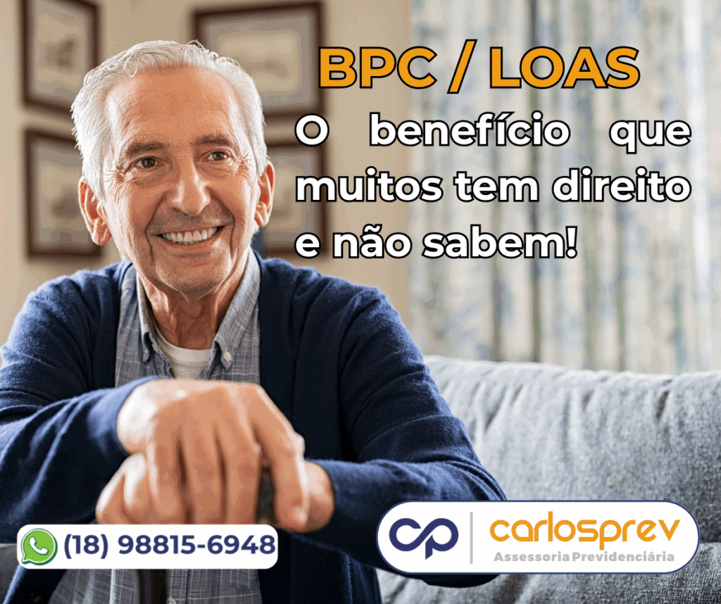 🟠 BPC/LOAS: o benefício que muitos têm direito e não sabem!