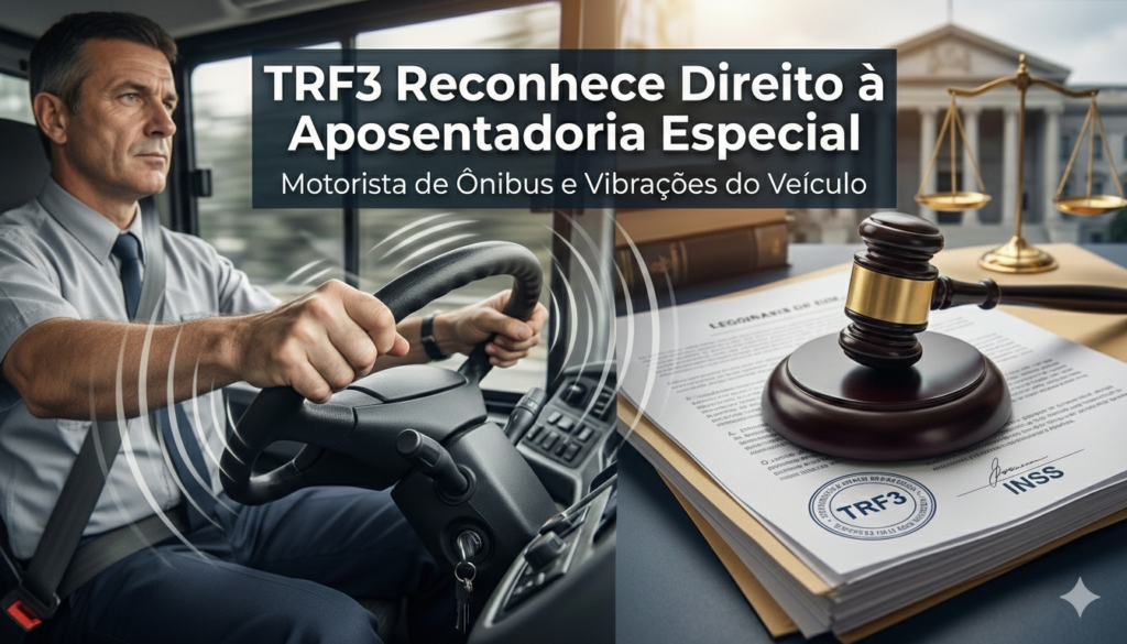 TRF3 Reconhece Direito de Motorista de Ônibus à Aposentadoria Especial