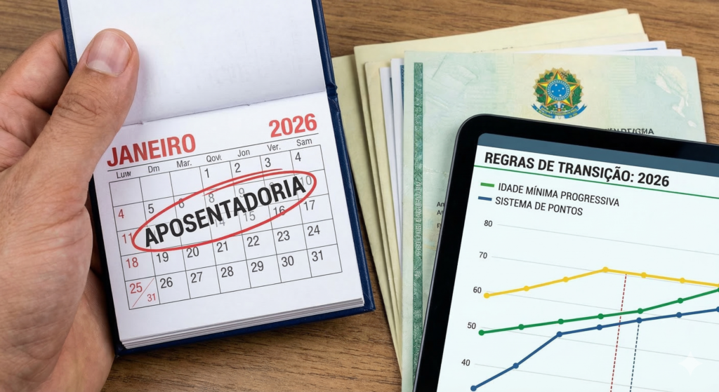 Aposentadoria em 2026: o que muda para quem contribuía antes da Reforma da Previdência